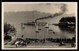 AK Lausanne, Ouchy, Le port et la Dent d`Oche